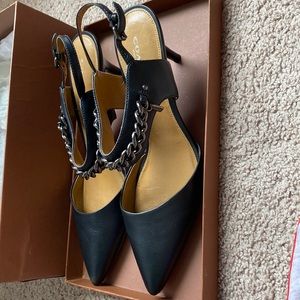 COACH pointed toe heels